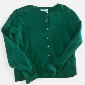 Old Navy Women's Emerald Button-Up Cardigan